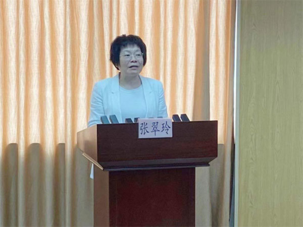 市残联张翠玲副理事长致辞