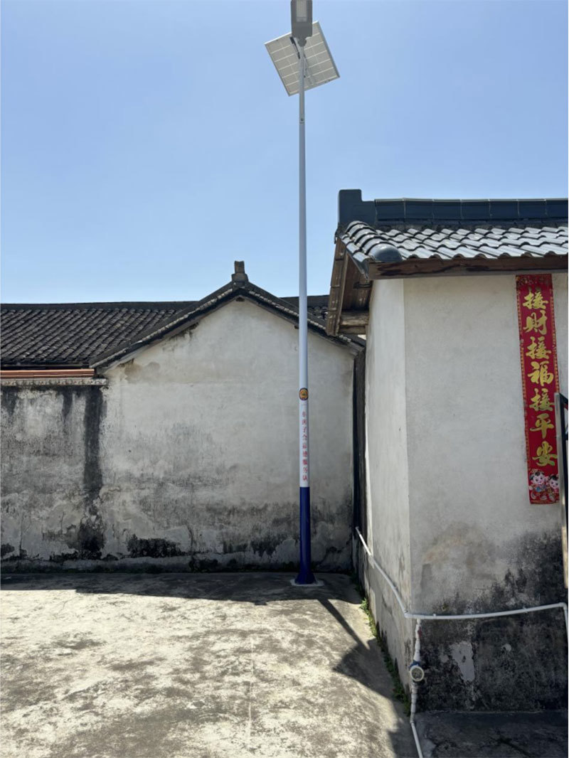 市残联推动社会组织向梅州市西阳镇四平村捐赠太阳能路灯60盏0421(2)385